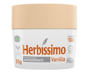 Desodorante Em Creme Herbíssimo 55g Vanilla 