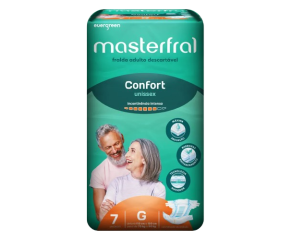 Fralda Geriátrica Masterfral C/7 Confort G 