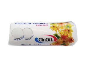 Algodão Em Disco Clin Off C/50 