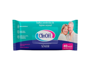 Toalha Umedecida Corporal Clin Off C/40 
