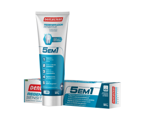 Creme Dental Gel Dentalclean 90g Regenerador De Esmalte Diário 