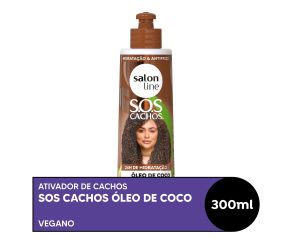 Ativador Cachos Salon Line 300ml Coco 