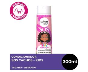 Condicionador Infantil Salon Line 300ml Sos Kids 
