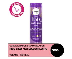 Condicionador Uso Diário Salon Line 300ml Meu Liso Matizado 