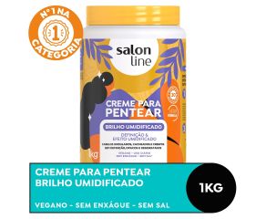 Creme Para Pentear Salon Line 1kg Umidificado 