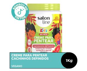 Creme Para Pentear Salon Line 1kg Kids - Melancia 