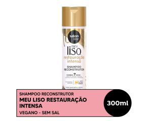 Shampoo Uso Diário Salon Line 300ml Meu Liso Restauração Intensa 