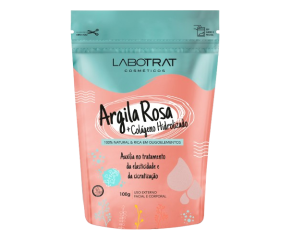 Argila Em Pó Facial Labotrat Dia A Dia 100g Rosa C/colágeno Hidrolisado 