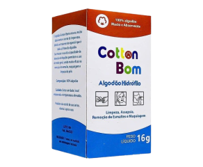 Algodão Em Rolo Cotton Bom 16g Branco 