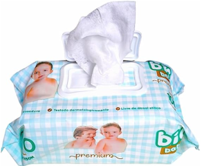 Lenço Umedecido Infantil Big Baby C/100 Hidratante 