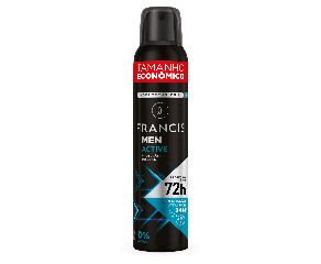 Desodorante Aerosol Francis 200ml Masc Azul 