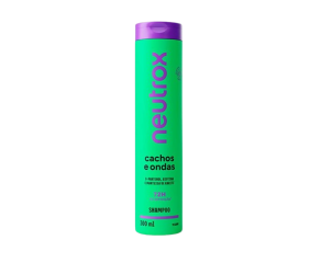 Shampoo Uso Diário Neutrox 300ml Cachos E Ondas 