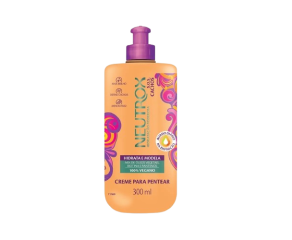 Creme Para Pentear Neutrox 300ml Cachos E Ondas 