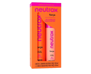 Kit Sh300ml+co200ml Neutrox Força 