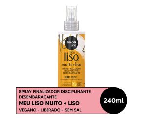 Creme Spray Salon Line 240ml Muito+liso 