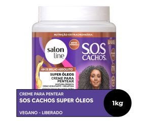 Creme Tratamento Salon Line 1kg Sos Cachos Super Óleos 