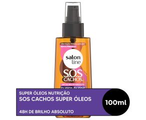 Creme Óleo Salon Line 100ml Sos Cachos Super Óleos 