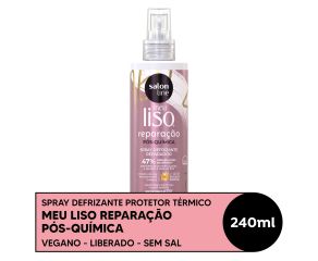 Creme Defrizante Salon Line 240ml Liso Reparador 