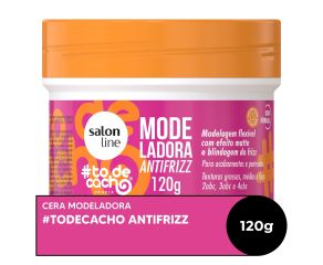 Cera Modeladora #todecacho Antifrizz Salon Line 120g