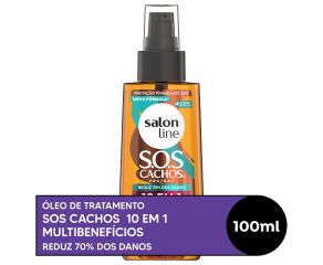 Creme Óleo Salon Line 100ml Sos Cachos 10em1 