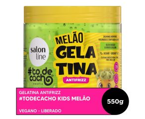 Gelatina Capilar Salon Line 550g Kids Melão 