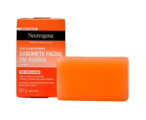 Sabonete Em Barra Esfoliante Neutrogena 80g Deep Clean 