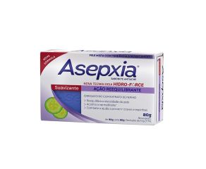 Sabonete Em Barra Anti-acne Asepxia 80g Cremoso 