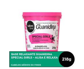 Guanidina Special Girls Relaxer Salon Line 218gr