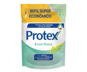 Sabonete Líquido Bactericida Protex 200ml Erva Doce Refil 