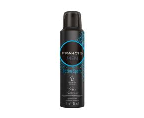 Desodorante Aerosol Francis 165ml Masculino Azul 