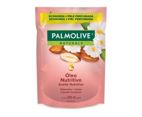 Sabonete Líquido Uso Diário Palmolive 200ml Camélia E Óleo De Amêndoas 