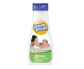 Shampoo Infantil Pompom 200ml Camomila 