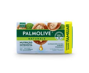 Sabonete Em Barra Uso Diário Palmolive 150g Karité 