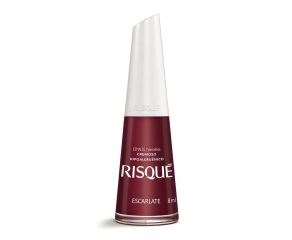 Esmalte Cremoso Risqué 8ml Escarlate 