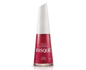 Esmalte Cremoso Risqué Grao De Café Sm 