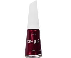 Esmalte Cintilante Risqué Rubi Sm 