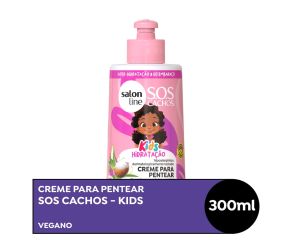 Creme Para Pentear Salon Line 300ml Sos Kids 