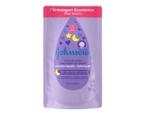 Sabonete Líquido Infantil Johnson Johnson 180ml Hora Do Sono Refil 