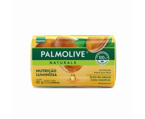 Sabonete Em Barra Uso Diário Palmolive 85g Óleo De Argan 