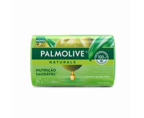 Sabonete Em Barra Uso Diário Palmolive 85g Aloe E Oliva 