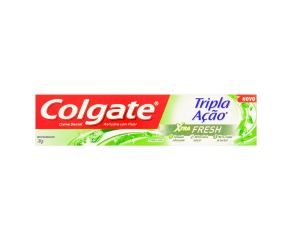 Creme Dental Tradicional Colgate 70g Tripla Ação Xtra Fresh 