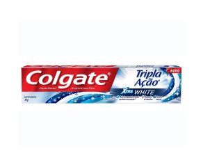 Creme Dental Tradicional Colgate 70g Tripla Ação Xtra White 