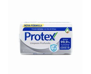 Sabonete Em Barra Bactericida Protex 85g Limpeza Profunda Original 