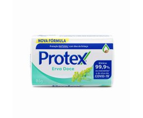 Sabonete Em Barra Bactericida Protex 85g Erva Doce 