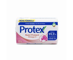 Sabonete Em Barra Bactericida Protex 85g Omega 3 