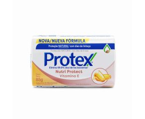 Sabonete Em Barra Bactericida Protex 85g Vitamina E 