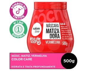 Creme Tratamento Salon Line 500g To De Cacho Vermelho 