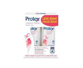 Sabonete Líquido Íntimo Protex 200ml Delicate C/2 L400p300 