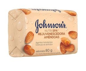 Sabonete Em Barra Uso Diário Johnson Johnson 80g Amêndoas 