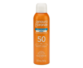 Protetor Solar Aerosol Cenoura E Bronze 200ml Fps50 